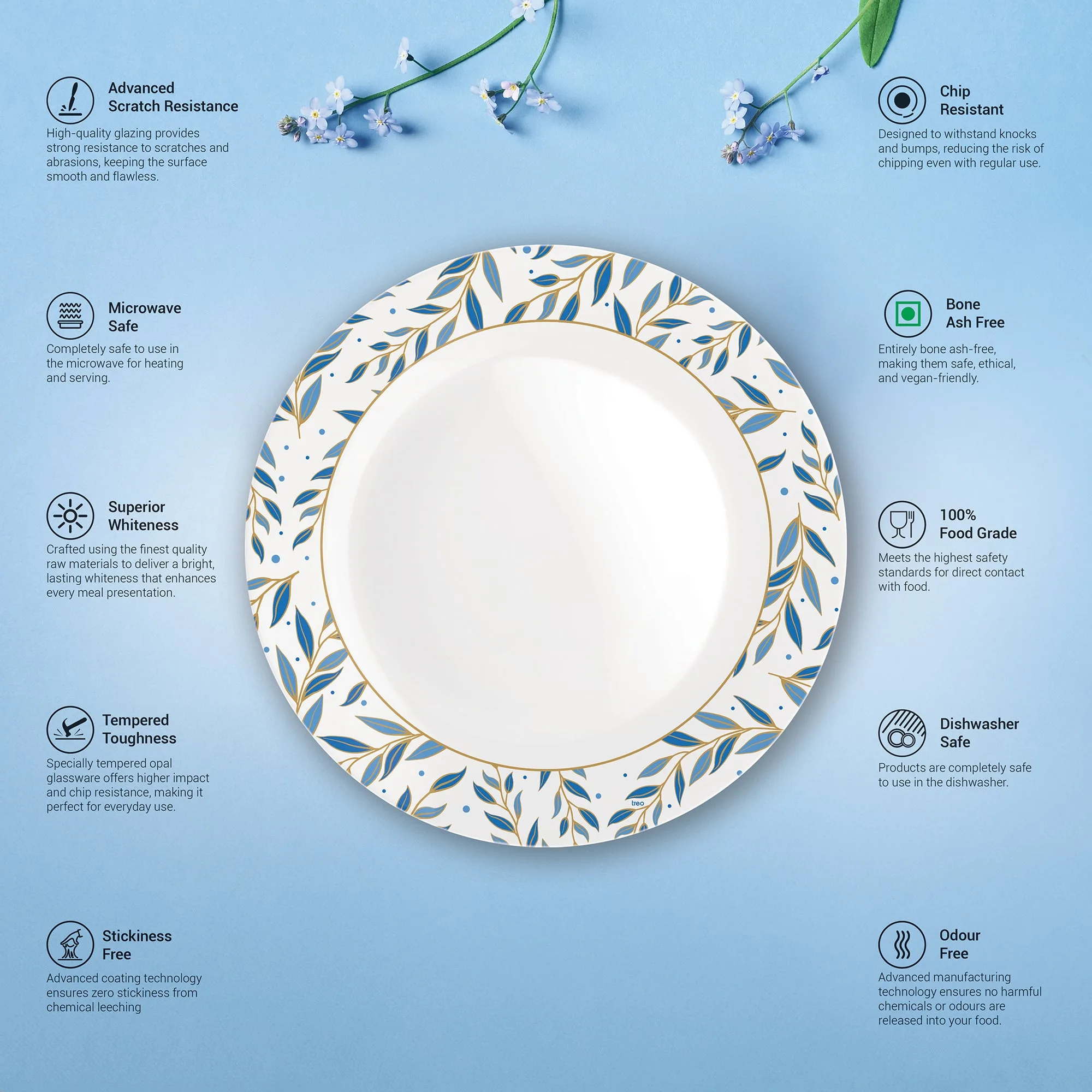 Terrana Collection Plate Set - HELENA (Treo by Milton) - Image 5