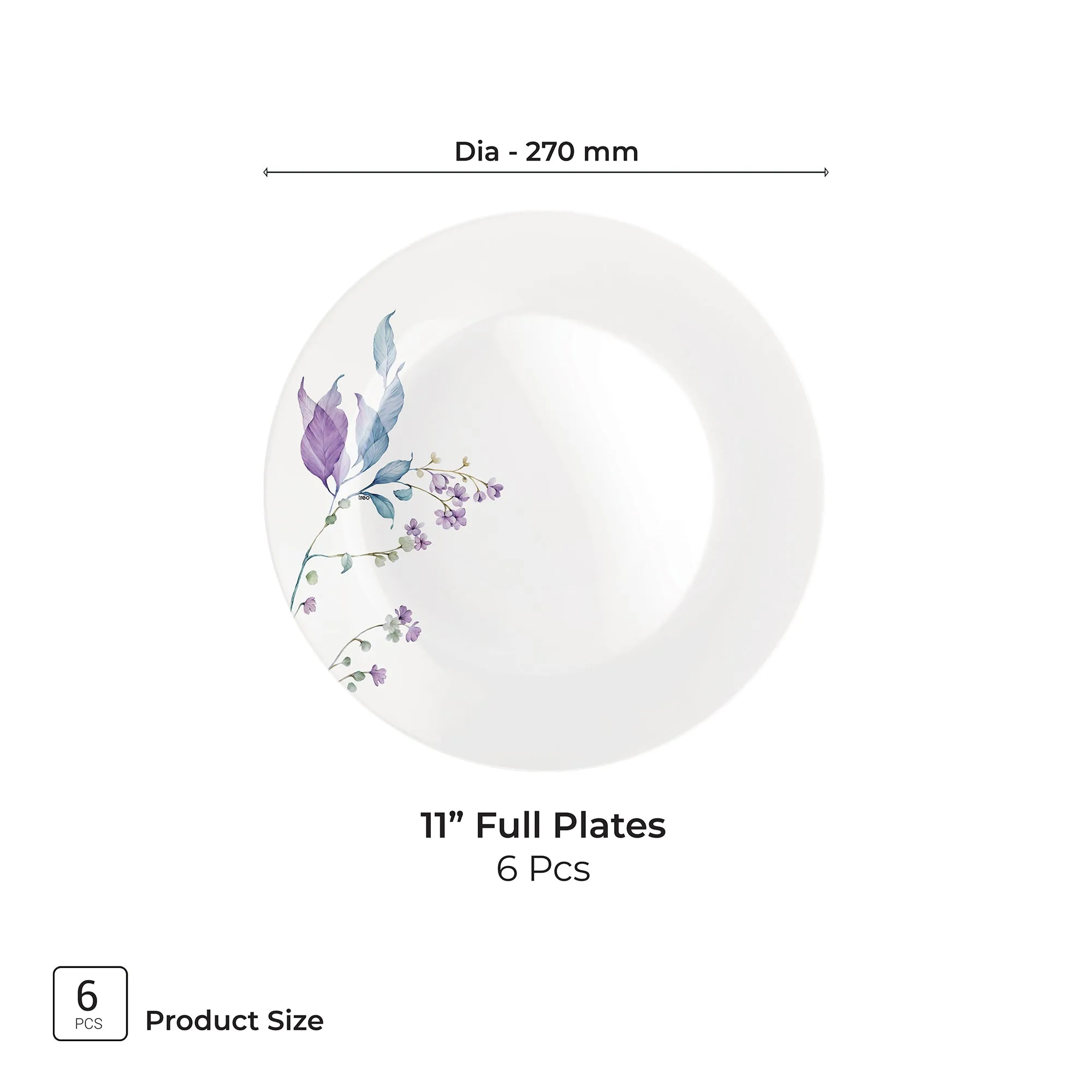Terrana Collection Plate Set - SERENA (Treo by Milton) - Image 4