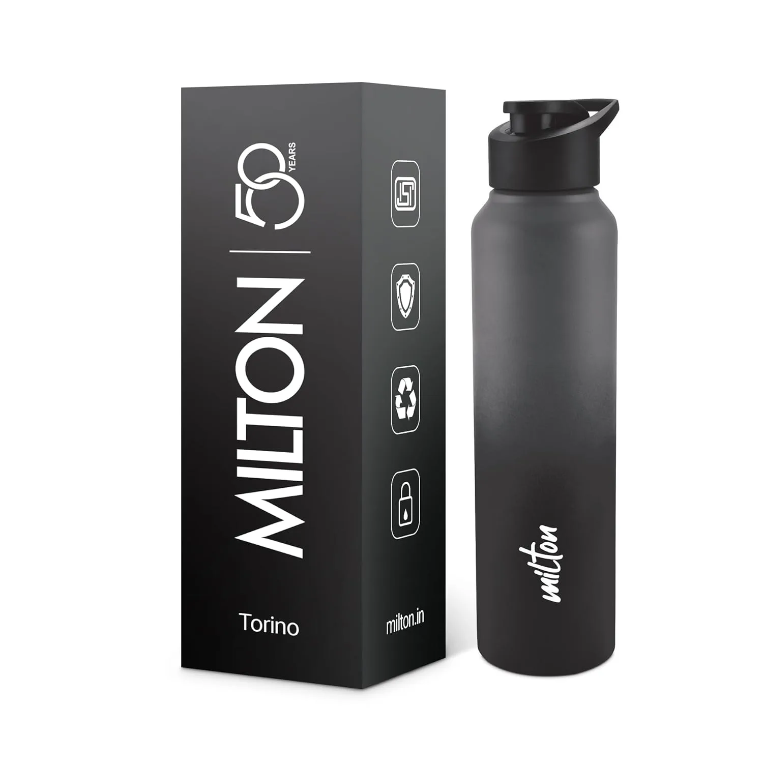 Torino Stainless Steel Water Bottle (Milton) - Image 10