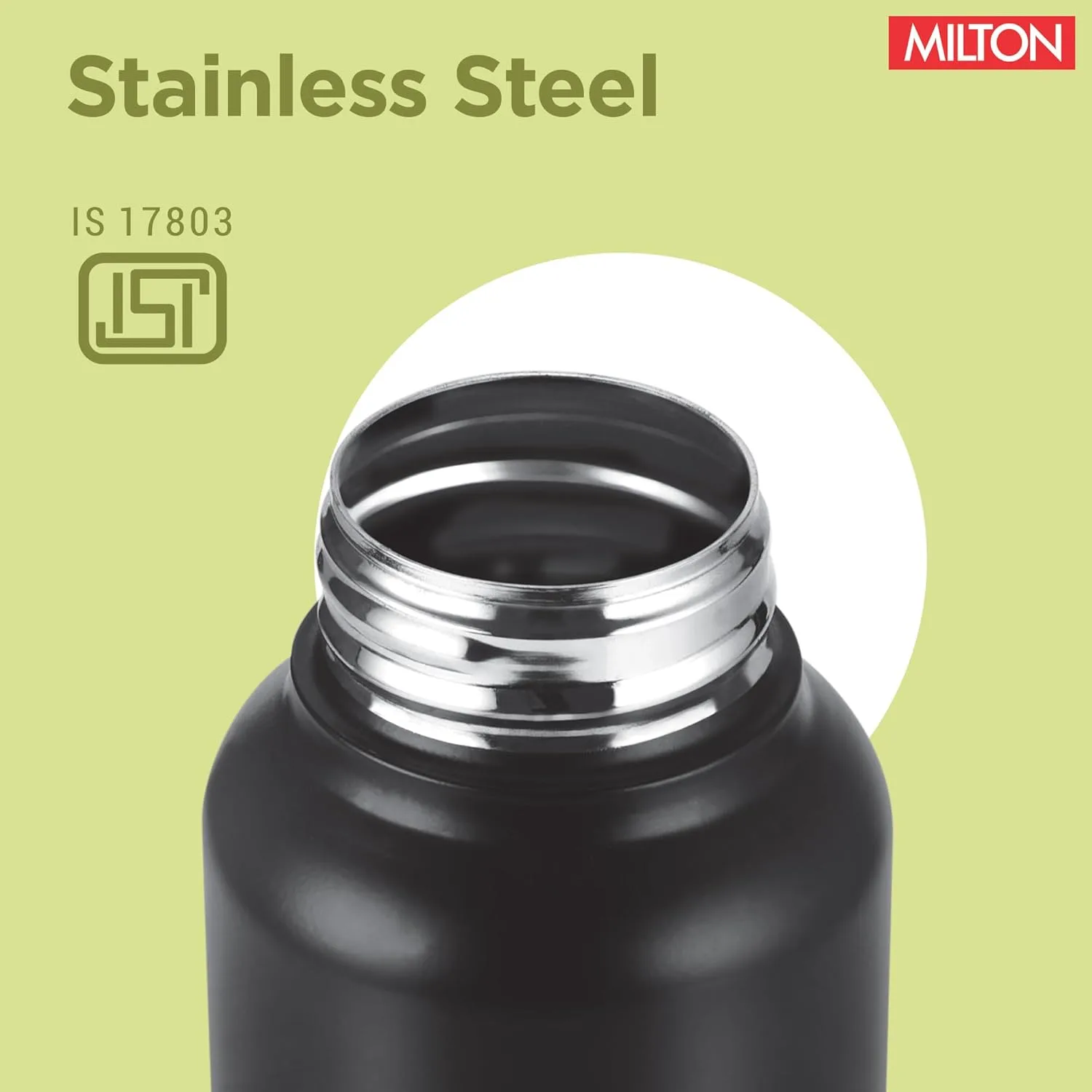 Torino Stainless Steel Water Bottle (Milton) - Image 5