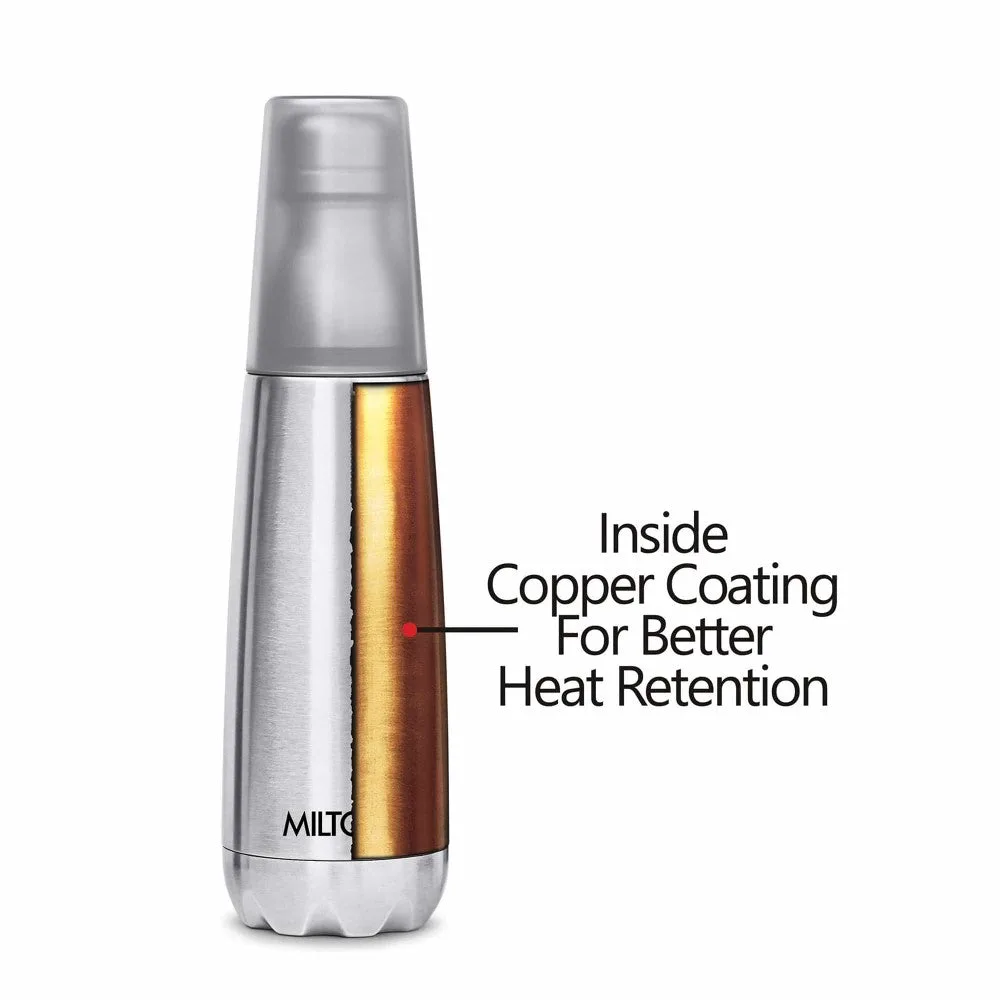 Vertex Thermosteel Bottle With Tumbler (Milton) - Image 7
