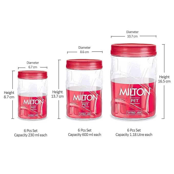 Vitro Pet Airtight Jar (Milton) - Image 2