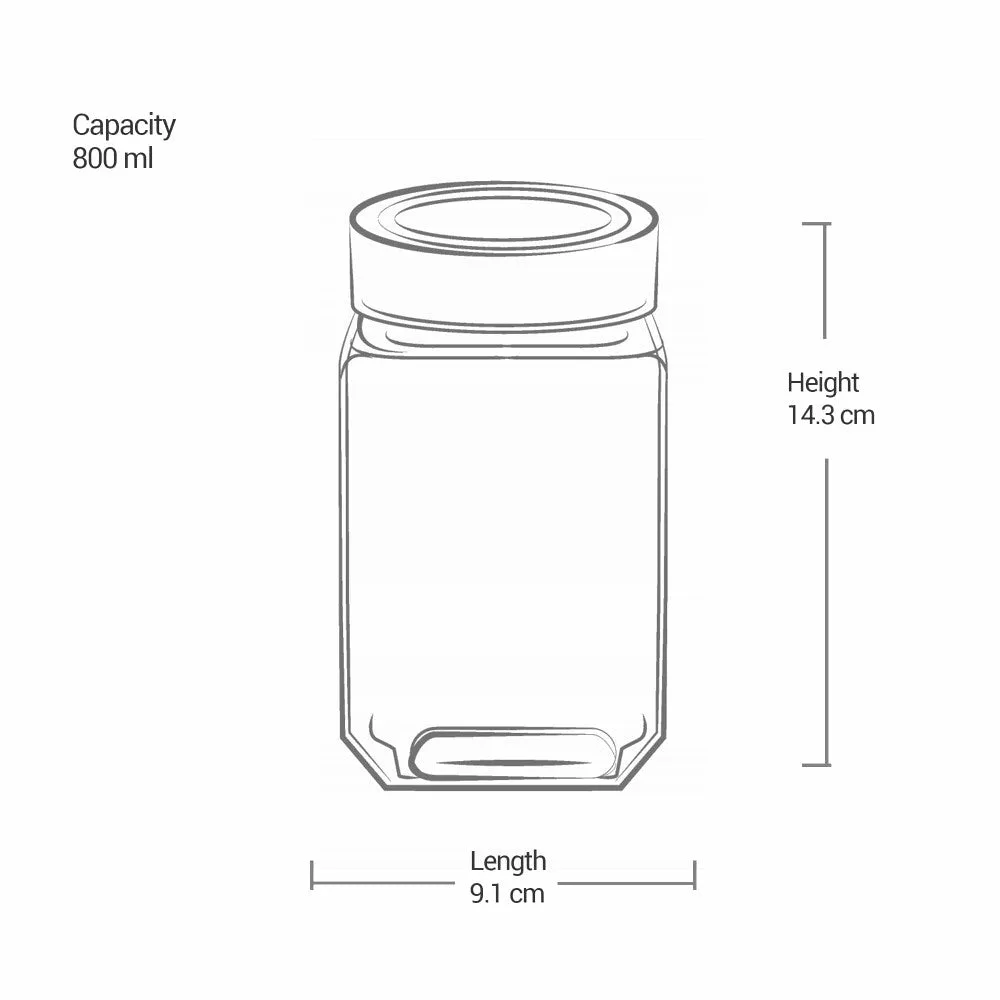 Woody Cube Jar (Treo by Milton) - Image 6
