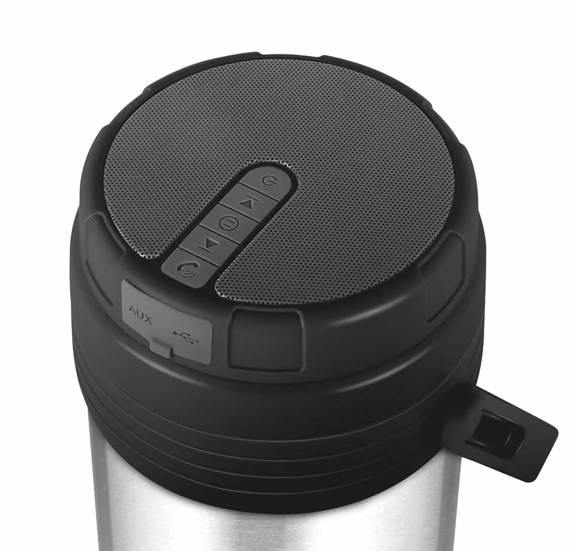 Woofer Thermosteel Tiffin With Bluetooth Speaker (Milton) - Image 2