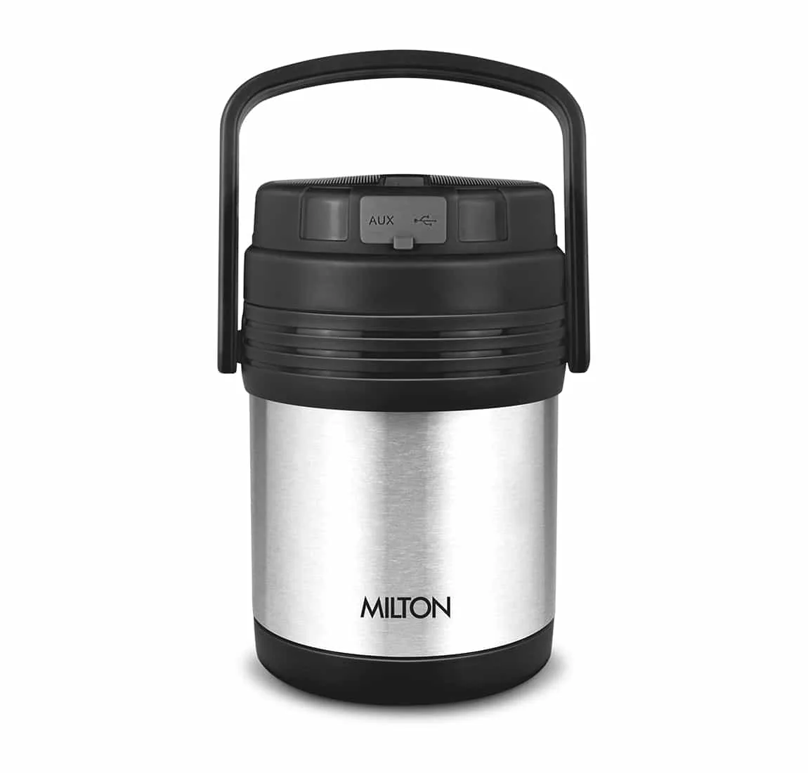 Woofer Thermosteel Tiffin With Bluetooth Speaker (Milton) - Image 8